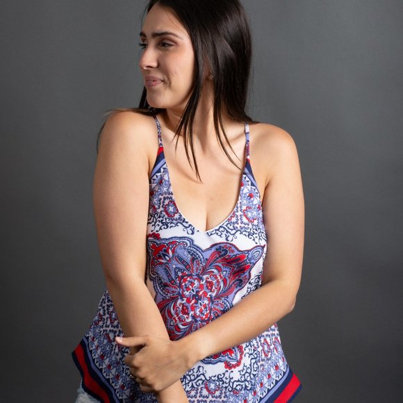 Paisley Tank Top by Soulmates - Picture 3 of 11